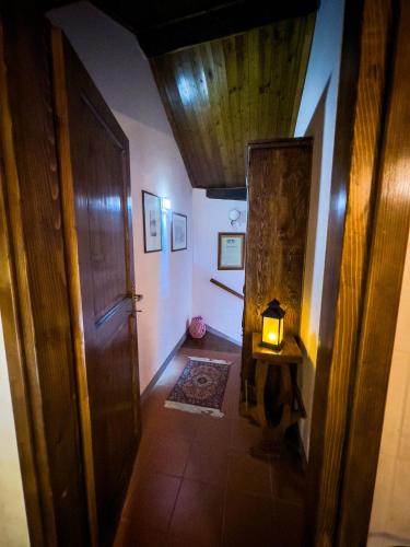 Cama o camas de una habitación en La Torretta, una casa inaspettata