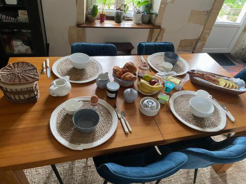 Mad på bed and breakfast-stedet eller i nærheden