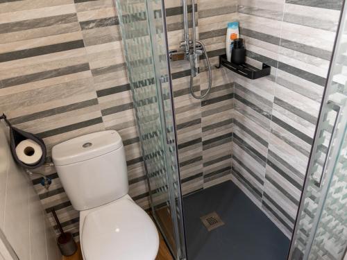 A bathroom at La Casa de Estrella