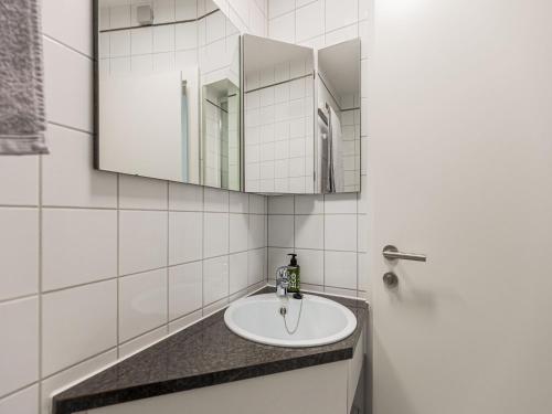 Ett badrum på Apartment in Kühnsdorf am Klopeiner See