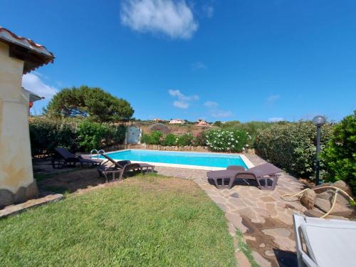 Πισίνα στο ή κοντά στο Villa Macchia Blu