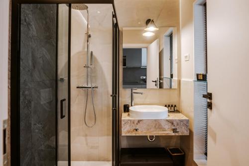 Bresidence Apartments with free private parkingにあるバスルーム