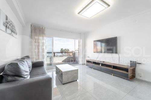 Posezení v ubytování Espectacular Apartamento en Benalmadena Costa, frente al mar