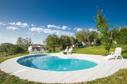 Πισίνα στο ή κοντά στο Turismo Rurale CUDACCIOLU