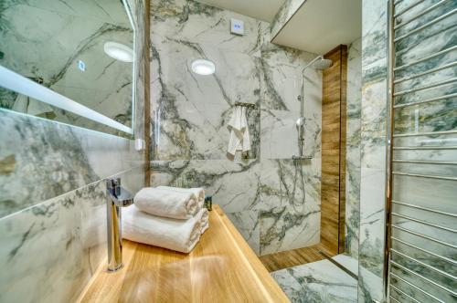 Bathroom sa Apartmány a Chalety Horizont Resort