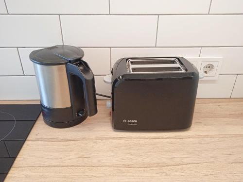 Kaffe- og tefaciliteter på Old town center studio