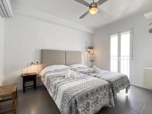 Posteľ alebo postele v izbe v ubytovaní Casa San Juan 13 Casasol Centro