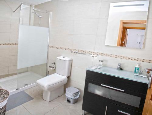 Kúpeľňa v ubytovaní Los Perales,Tacoronte