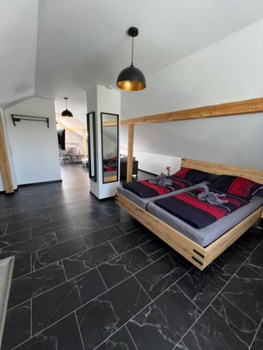 Postel nebo postele na pokoji v ubytování Die Loft