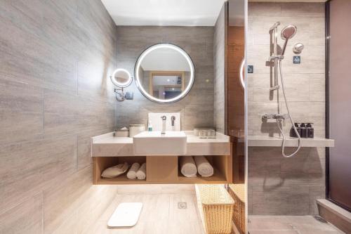 Phòng tắm tại Atour Hotel Anqing Wuyue Plaza
