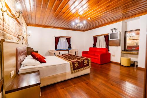 Postel nebo postele na pokoji v ubytování Mediterra Art Hotel Antalya