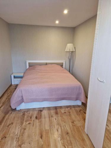 Llit o llits en una habitació de Central appartment