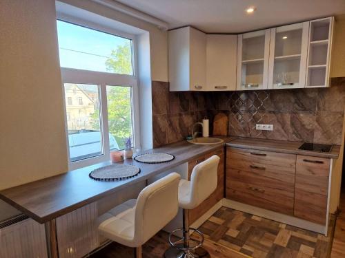 Cuina o zona de cuina de Central appartment