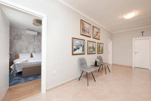 Кровать или кровати в номере Villa Luka
