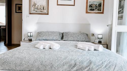 Postelja oz. postelje v sobi nastanitve Appartamento Dario Campana 74 - Affitti Brevi Italia