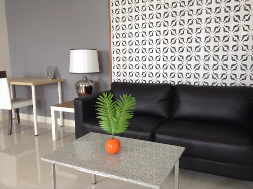 Un lugar para sentarse en Racha Residence