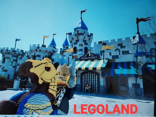 a rendering of the legoland disneyland resort at Heidi Korea in Hongcheon