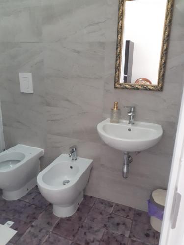 Koupelna v ubytování B&B Domus Morfeo