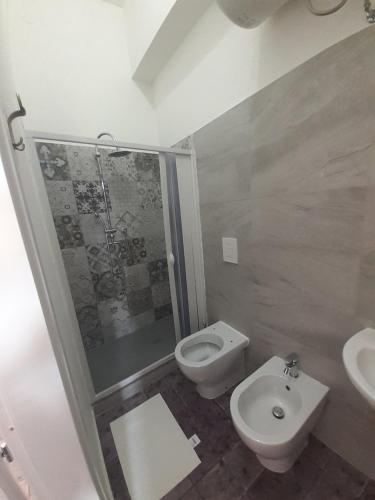 Koupelna v ubytování B&B Domus Morfeo