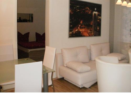 Posezení v ubytování Ferienwohnung Zierold
