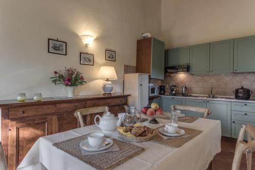 Η κουζίνα ή μικρή κουζίνα στο Borgo Al Cerro