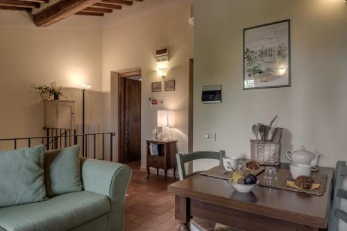 Χώρος καθιστικού στο Borgo Al Cerro