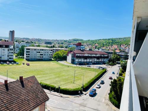 Budova, kde se apartmán nachází