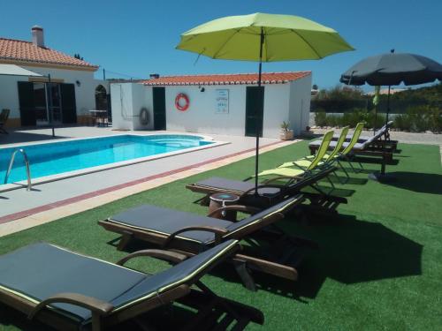 Πισίνα στο ή κοντά στο Azimute Guest House