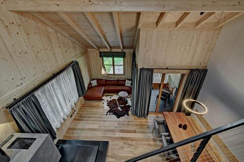 Χώρος καθιστικού στο Eibele Chalets