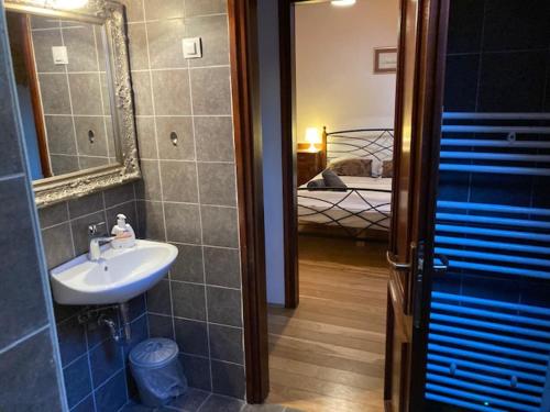 Kúpeľňa v ubytovaní Apartmani Belvedere