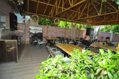 Restaurace v ubytování Likya Apart Hotel
