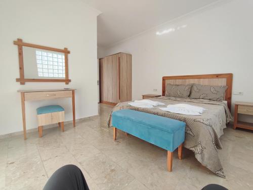 Ένα ή περισσότερα κρεβάτια σε δωμάτιο στο Villa Holly