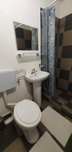Koupelna v ubytování Apartman House
