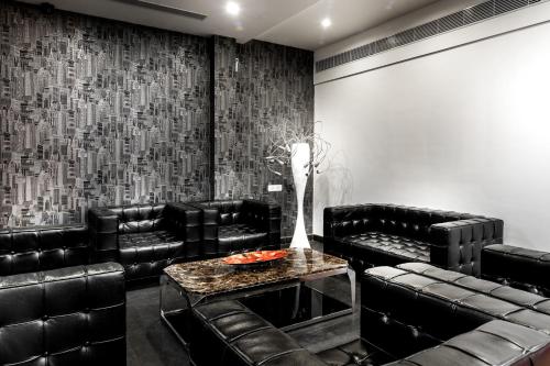 Zona de estar de Saaral Residency