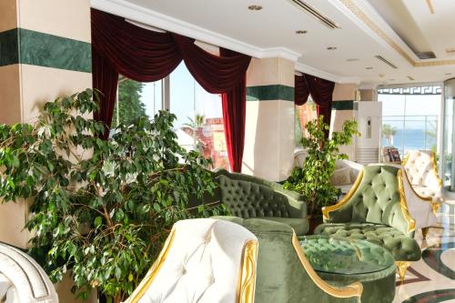 Posezení v ubytování Bilem Hotel Beach & Spa