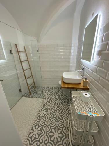 Phòng tắm tại Estudio da Moeda
