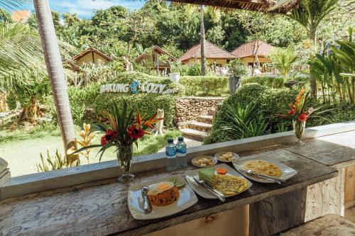 Mad på pensionatet eller i nærheden