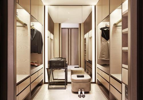Koupelna v ubytování Armani Hotel Milano