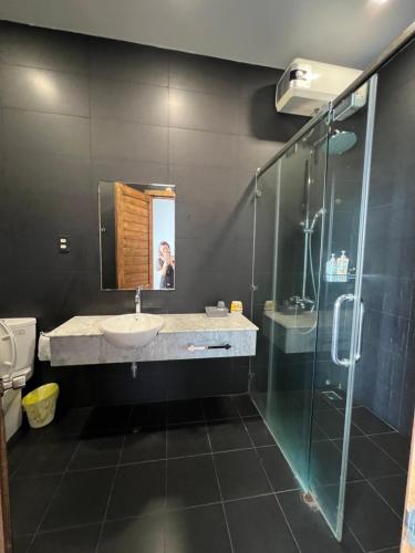 Ванная комната в Nancy Grand Osaky Condotel Vung Tau