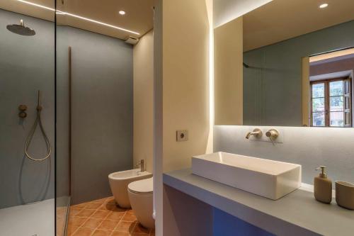 Ένα μπάνιο στο Badia Giulia Prestigious Historical B&B, Camaiore - Adults Only - No Pets