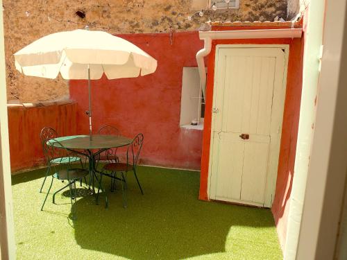 Patio nebo venkovní prostory v ubytování Loft provençal