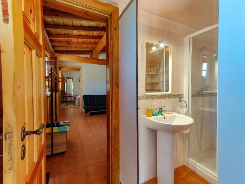 Bathroom sa Casa Largo do Porto - Country House with Swimming Pool