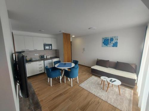 Kuchyň nebo kuchyňský kout v ubytování Apartman Borovi 18