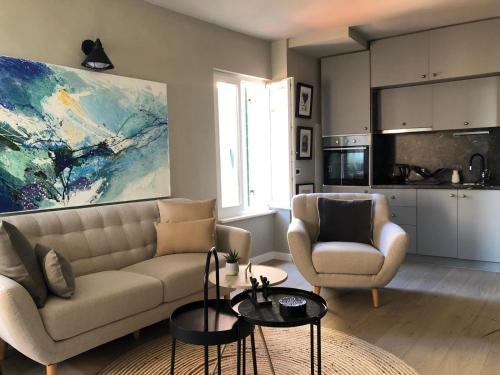 Posezení v ubytování Casa Alexa