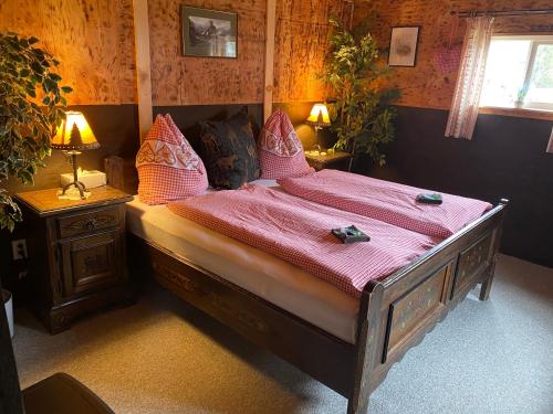 Katil atau katil-katil dalam bilik di Guesthouse Austria