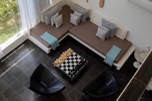 Χώρος καθιστικού στο Kilombo Villas & Spa
