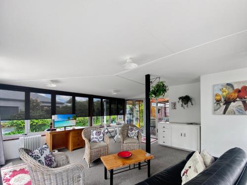 Zona d'estar a Rathlin Cottage