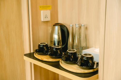 Bobocabin Kintamani, Baliにあるコーヒーまたはお茶