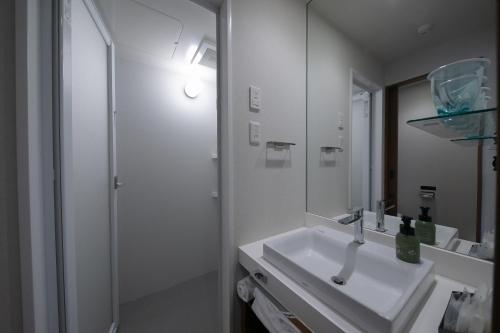 A bathroom at Hotel Munin Furano