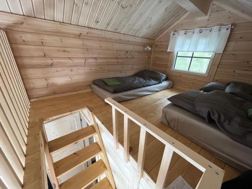 Ruang duduk di Lapinkoski Salmon Lodges Simojoki - Simoriver